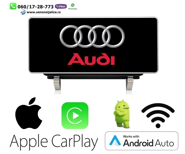 AUDI A1 ANDROID,CAR PLAY MULTIMEDIJA NAVIGACIJA TOUCH SCREEN 10 INCA