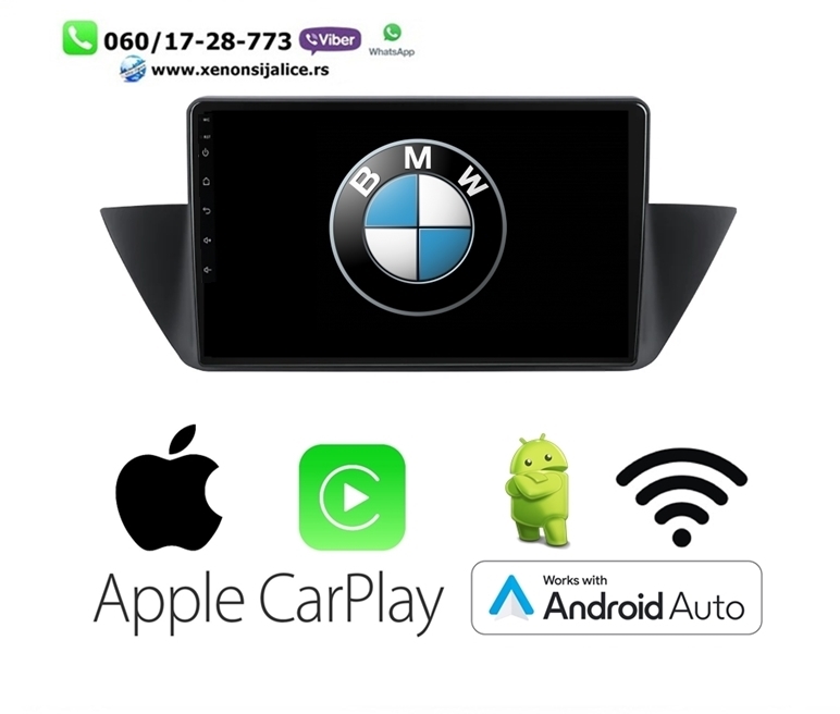 BMW X1 ANDROID,CAR PLAY MULTIMEDIJA NAVIGACIJA TOUCH SCREEN 10 INCA