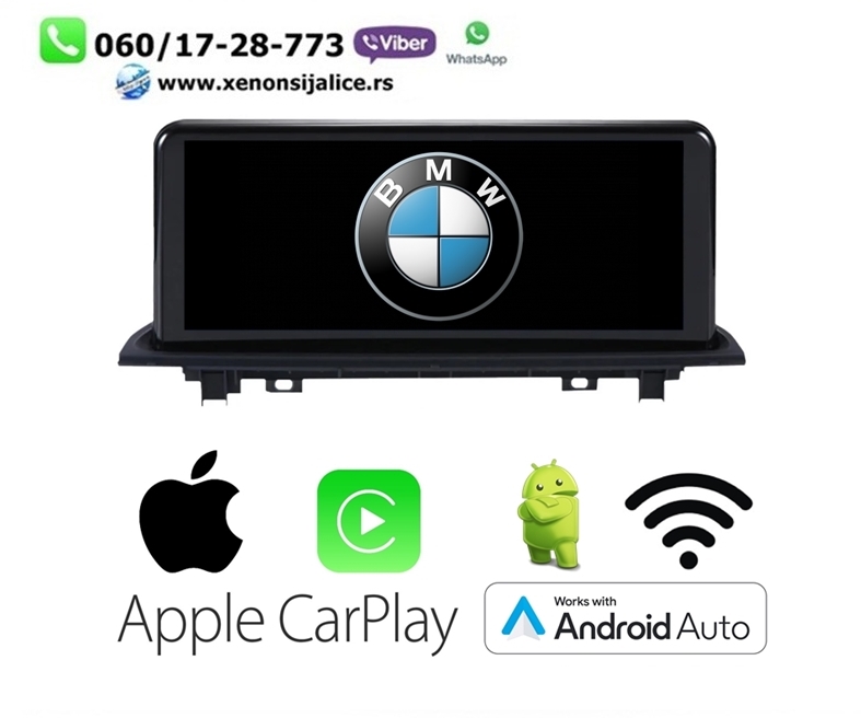 BMW X5 F15 ANDROID,CAR PLAY MULTIMEDIJA NAVIGACIJA TOUCH SCREEN 10 INCA