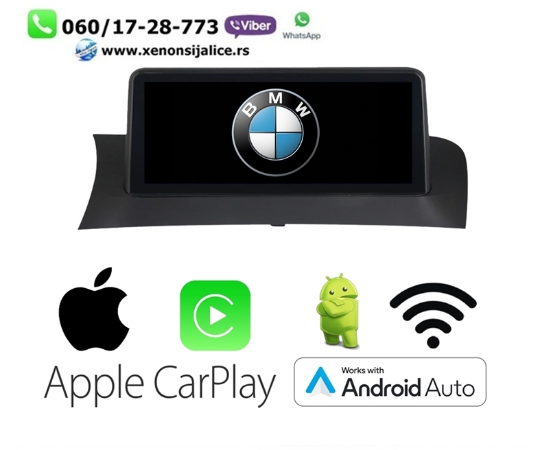 BMW X3 F25 ANDROID,CAR PLAY MULTIMEDIJA NAVIGACIJA TOUCH SCREEN 10 INCA