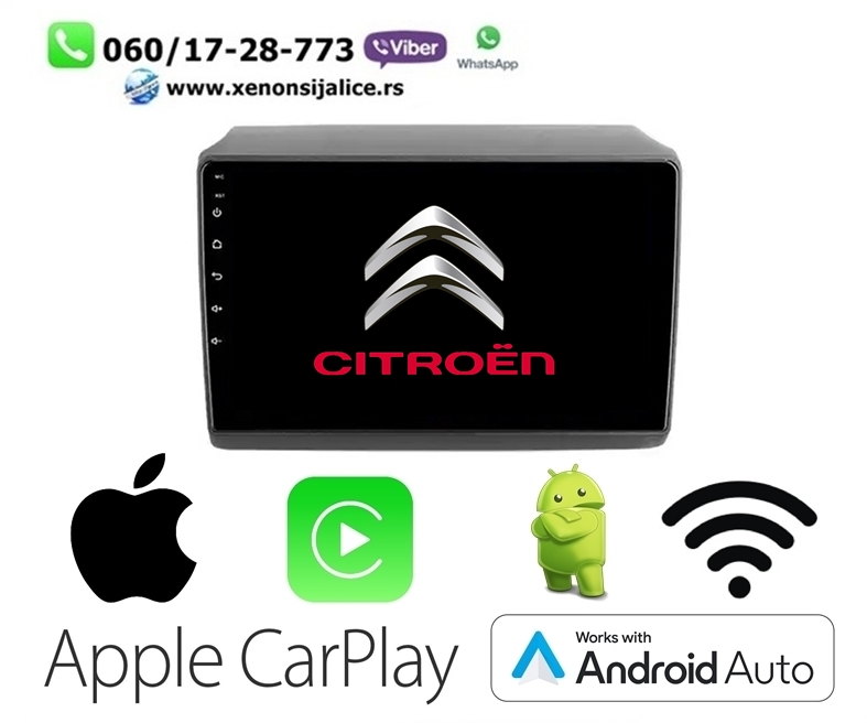 CITROEN JUMPER MULTIMEDIJA ANDROID,CAR PLAY NAVIGACIJA TOUCH SCREEN 10 INCA