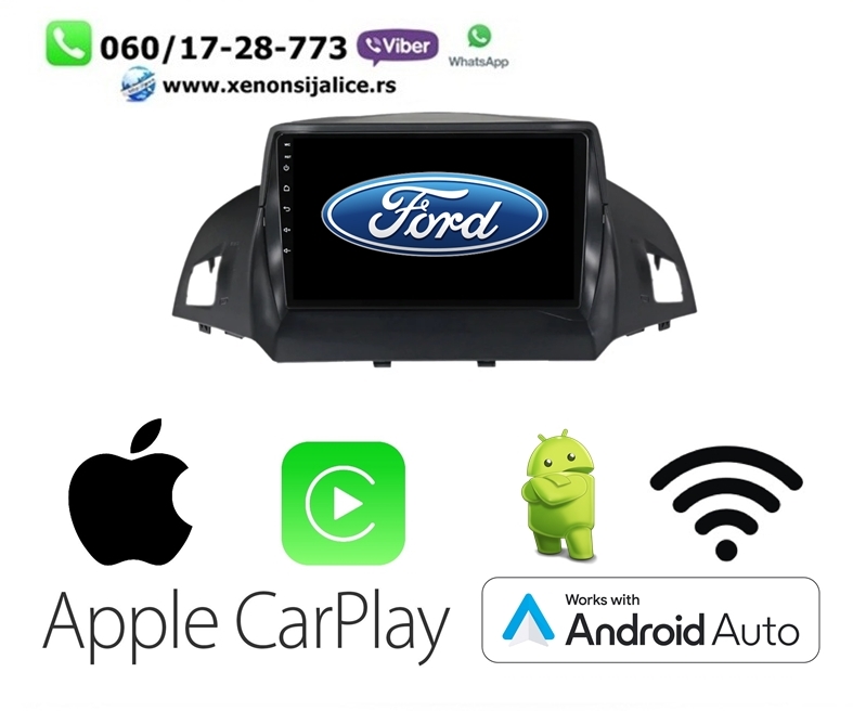 FORD KUGA MULTIMEDIJA ANDROID,CAR PLAY NAVIGACIJA TOUCH SCREEN 10 INCA