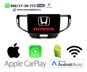 HONDA ACCORD NOVI TIP MULTIMEDIJA ANDROID,CAR PLAY NAVIGACIJA TOUCH SCREEN 10 INCA