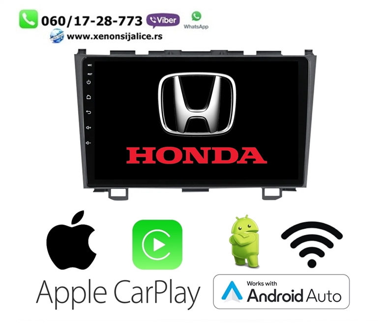 HONDA CRV MULTIMEDIJA ANDROID,CAR PLAY NAVIGACIJA TOUCH SCREEN 10 INCA