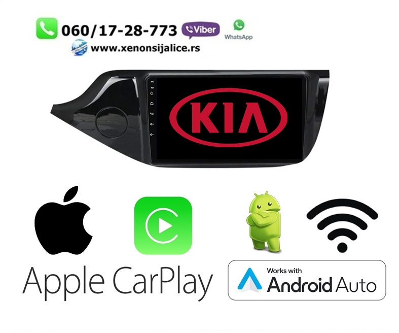 KIA CEED NOVI TIP MULTIMEDIJA ANDROID,CAR PLAY NAVIGACIJA TOUCH SCREEN 10 INCA