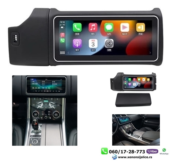 LAND ROVER RANGE ROVER SPORT MULTIMEDIJA ANDROID I CAR PLAY NAVIGACIJA TOUCH SCREEN 12 INCA