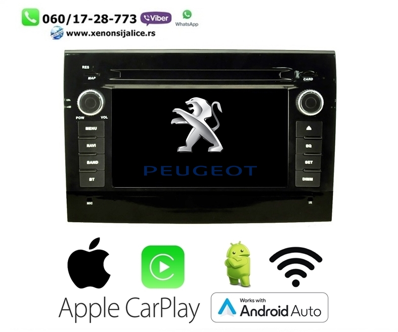 PEUGEOT BOXER MULTIMEDIJA ANDROID,CAR PLAY NAVIGACIJA TOUCH SCREEN 7 INCA