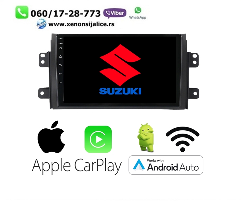 SUZUKI SX4 MULTIMEDIJA ANDROID,CAR PLAY NAVIGACIJA TOUCH SCREEN 10 INCA